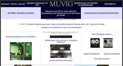 Desktop Screenshot of muvig.de